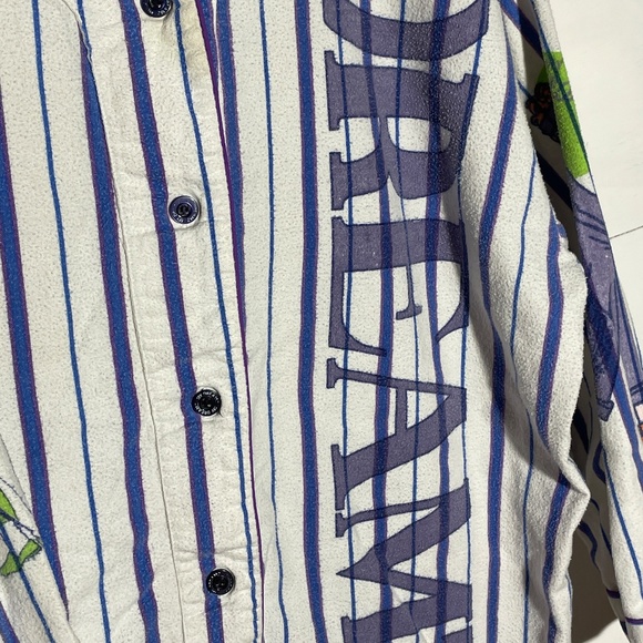 VINTAGE 90's my DREAMZ Sleepwear Flannel Pajama Dress - Picture 3 of 5